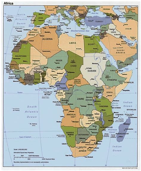 Mapa De África Con Nombres Capitales Banderas Y Ciudades Imágenes