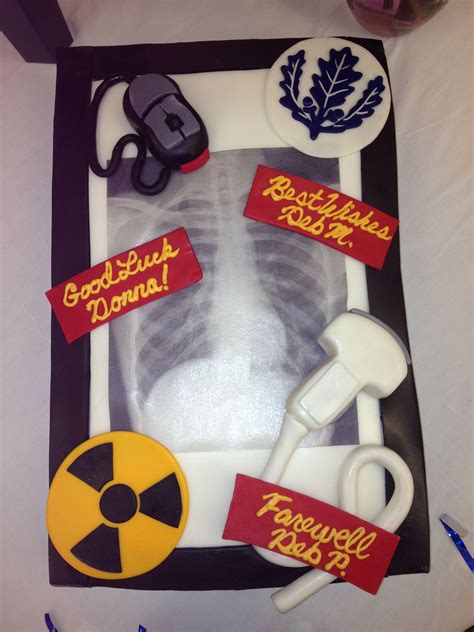 Radiology Cake Radiology Tech School Graduation Cupcakes
