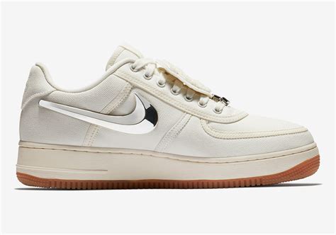 Nike releases official photos of the travis scott x nike air force 1 low that will release on november 16th in full family sizes via nike snkrs. Travis Scott x Nike Air Force 1 Low Releasing In Sail ...