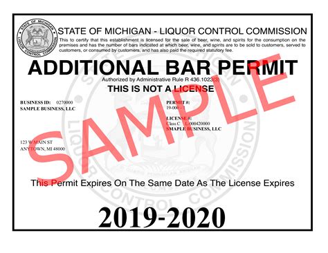 Lara Sample Liquor Licenses And Permit Documents