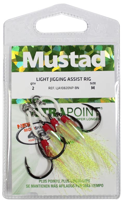 Wilson Fishing Mustad Light Jig Assist Hooks