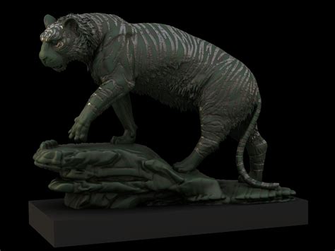 Artstation Tiger Speed Sculpt