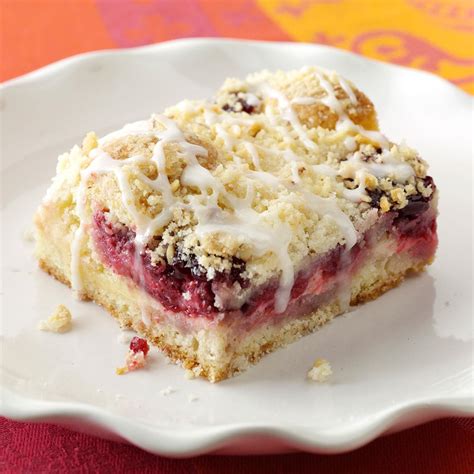 Lemon Raspberry Streusel Cake Recipe Taste Of Home