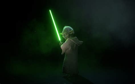 Yoda Green Lightsabers Hd Wallpaper Pxfuel