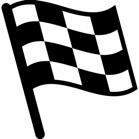 Checkered Finish Flag Icon Download On Iconfinder