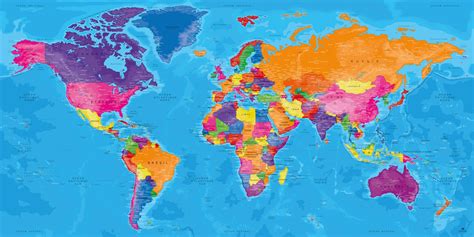 Carte Du Monde Mappemonde Carte Geographique Planisphere World Map Images