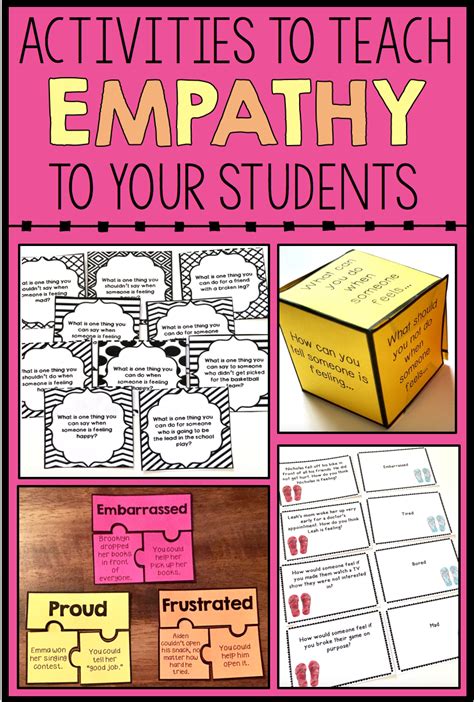 Teaching Empathy Empathy Worksheets Pdf