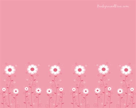 Pink Flower Desktop Wallpapers On Wallpaperdog