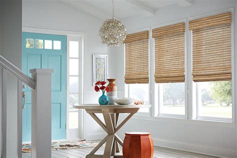 Natural Woven Shades Affordable Window Treatments