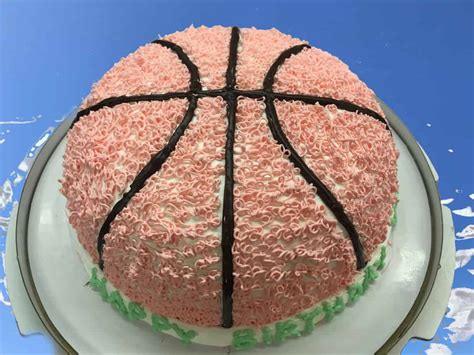 Basketball Cake New Fully Bakery Inc
