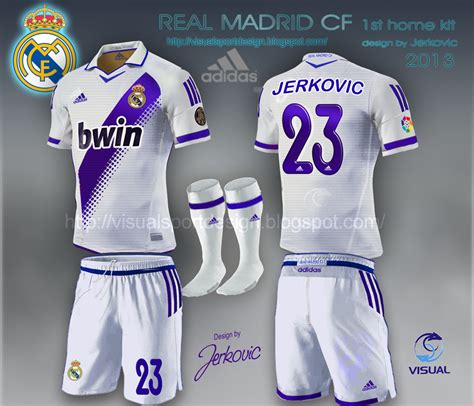 The game is available on facebook, iphone and android platforms. Visual Football Fantasy Kit Design: REAL MADRID CF ADIDAS