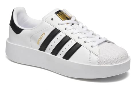 Adidas Originals Superstar Bold W Wit Sneakers Chez Sarenza 288749