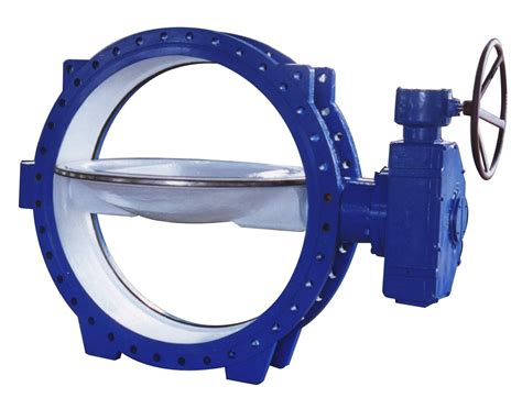Double Eccentric Flanged Butterfly Valves Stainless Steel Tri