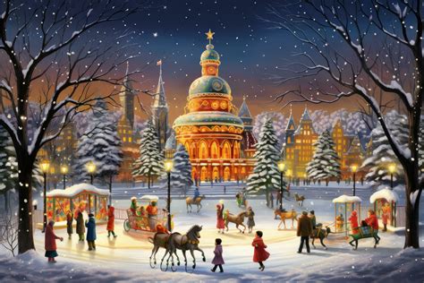Christmas And New Year Holidays In Moscow Russia Moscow Is The