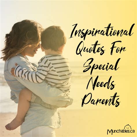 Inspirational Quotes For Special Needs Parents Munchables