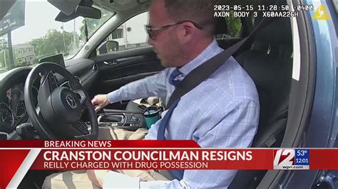 Cranston Councilman Resigns After Drug Arrest Youtube