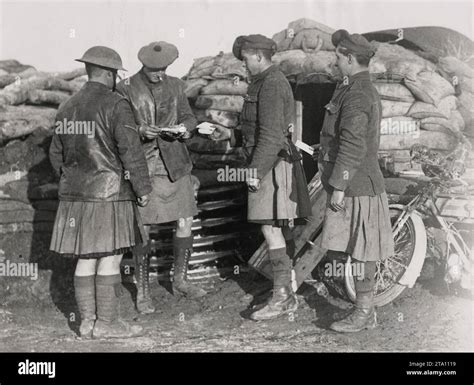 Scottish Soldiers World War Hi Res Stock Photography And Images Alamy