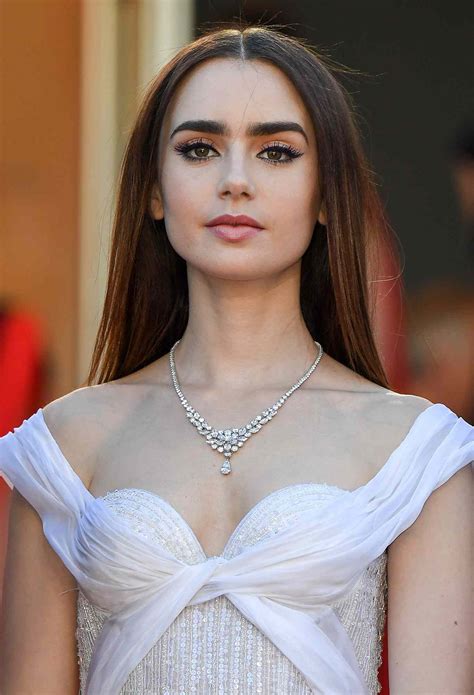 Lily Collins Hair At The Cannes Film Festival