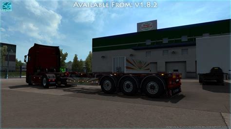 Scs Trailer Tuning Pack V182 Ets2 Euro Truck Simulator 2 Mods