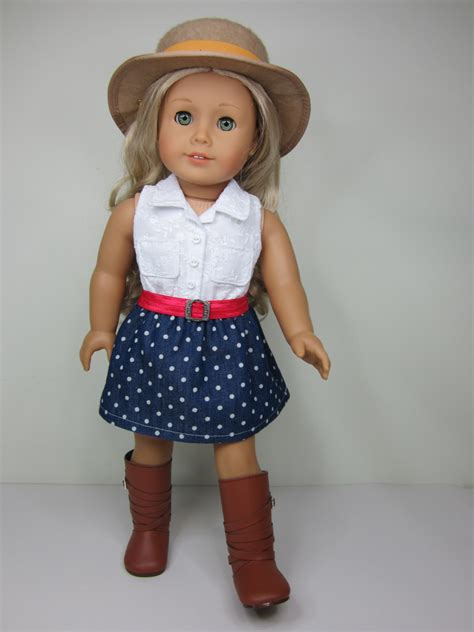 American Girl Doll Clothes Reserved Cute Summer Shindig
