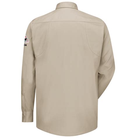 Mens Iq Series® Comfort Woven Long Sleeve Patch Pocket Shirt Bulwark® Fr