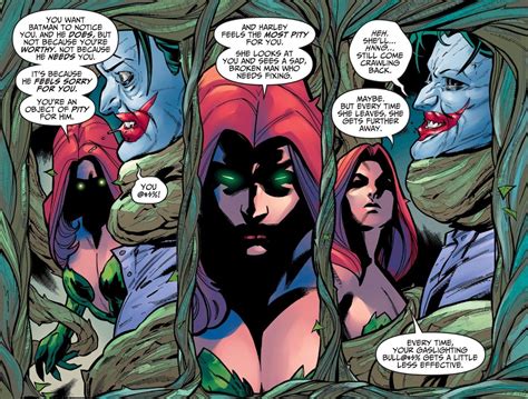 Poison Ivy Threatens The Joker Injustice Gods Among Us Comicnewbies