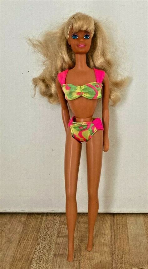 Hawaiian Fun Barbie Doll W Swimsuit Bikini Mattel EBay Bikini Swimsuits Hawaiian Fun