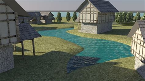 Medieval Watermill 3d Turbosquid 1292954