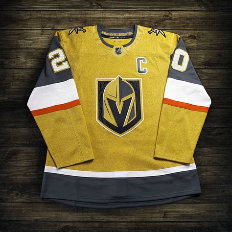 Let everyone know where your allegiance lies. Vegas Goes Gold, Golden Knights Unveil New Third Jersey - SportsLogos.Net News