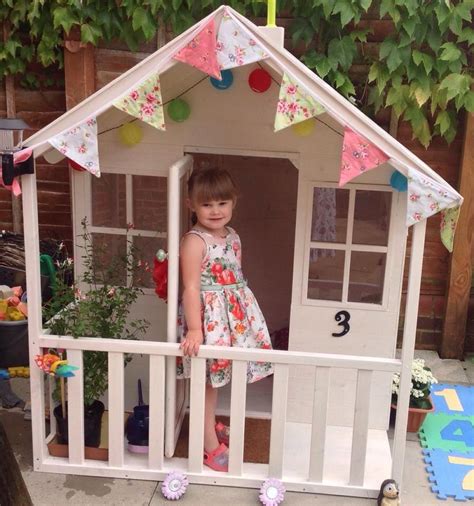 Wendy House Built And Decorated By My Own Fair Hands Painted Adorned