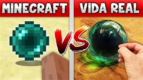 Today i tried minecraft weapons vs real life weapons. ¡MINECRAFT ENDER PEARL EN LA VIDA REAL! Minecraft vs Real ...