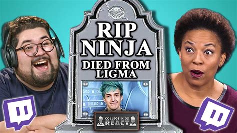Adults React To Ligma Ninja Death Hoax Adults React I Was