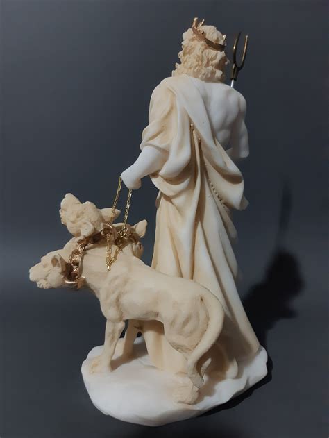 Hades Pluto Greek Roman God Statue Handmade Alabaster Etsy