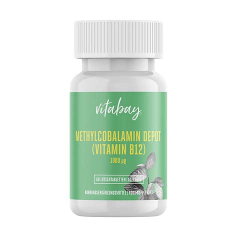 Vitamin B12 Depot 1000 Mcg Methylcobalamin 60 Vegane