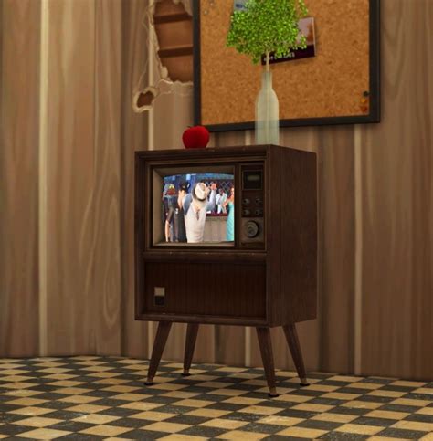 Toskas Old Tv Functional At Effie Sims 4 Updates