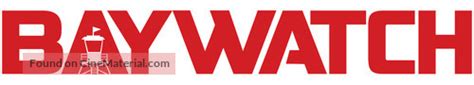 Baywatch 2017 Logo