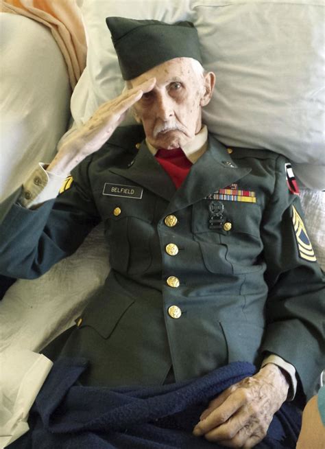 Final Salute Veteran Dons Uniform On His Deathbed