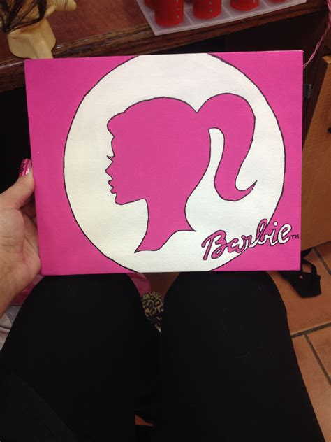 Barbie Painting Sorority Canvas Tsm Mini Canvas Art Barbie