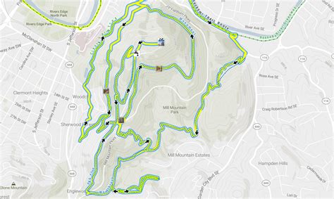 Maps Of Virginia Bike Trails Blue Ridge Mountain Biking Maps