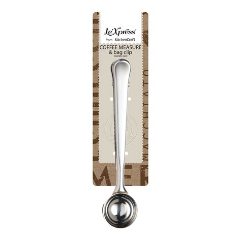 Coffee Measuring Spoon Lexpress 2 In 1 Coffee Measure And Bag Clip