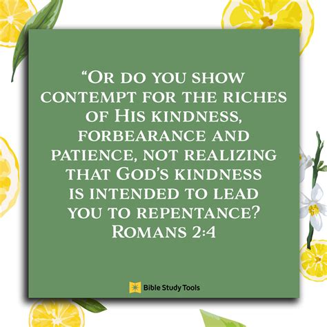 How Does Gods Kindness Lead To Repentance Romans 24 Your Daily