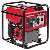 Pictures of Honda Electric Generator