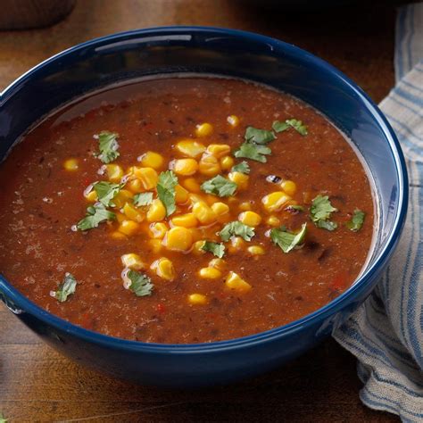 Slow Cooked Black Bean Soup Recipe Taste Of Home