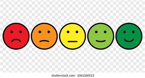 Set Emoji Icons Funny Faces Different Vector De Stock Libre De