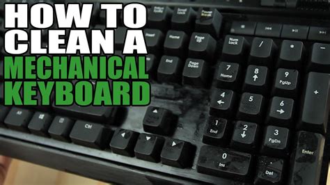 How To Clean A Mechanical Keyboard Youtube