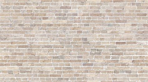 Brick Wall Seamless Texture Beige Stone Pattern
