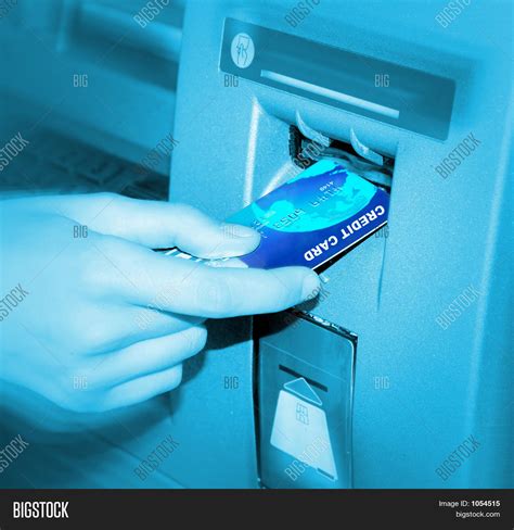 Atm Inserting Card Image And Photo Free Trial Bigstock