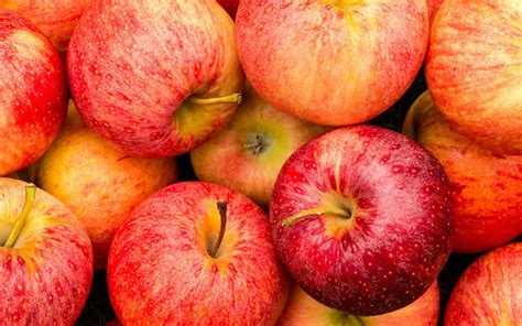 Download Wallpapers Apples Fruits Ripe Apples Apples Background Fruit Background For Desktop
