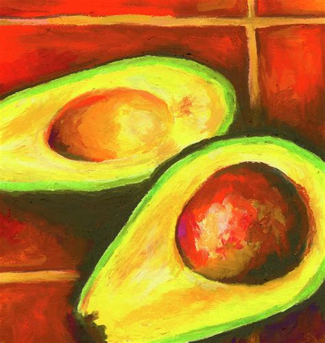 Avocado Sabroso Painting By Stephen Anderson Fine Art America