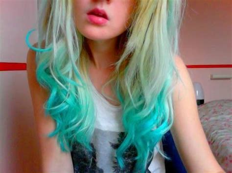 Dip Dye Hair On Tumblr